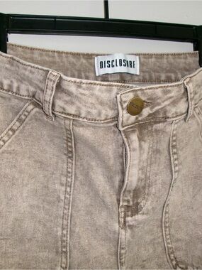 Disclosure Washed Jeans - Taupe